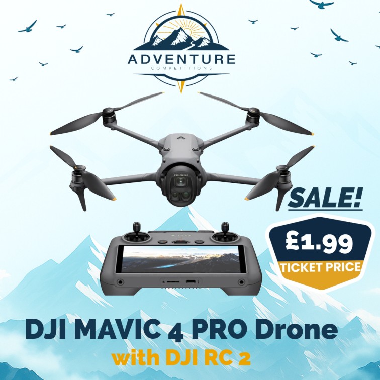 Win a Brand-New DJI Mavic 4 PRO