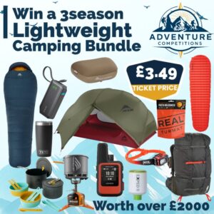 Win a 3 Season Lightweight Camping Bundle