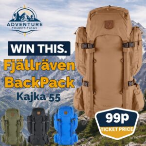 Win a Fjällräven Kajka 55 Backpack