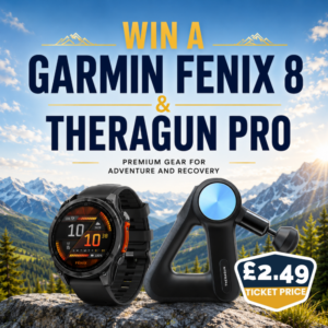 WIN A GARMIN FENIX 8 (47MM) + THERAGUN PRO (Running Competition)