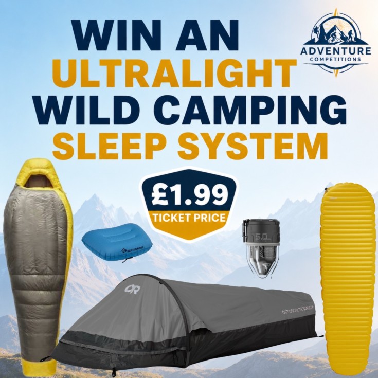Win an Ultralight Wild Camping Sleep System