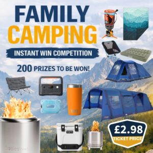 Family Camping Instant Win Competition